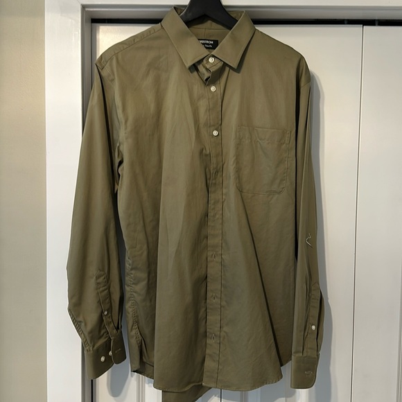 16.5 34/35 Nordstrom trim fit - non iron dress short - Picture 1 of 3